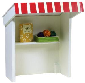 Flade Marktbude Puppenspielerin  (Flade 5512.1) Marktbude 'Puppenspielerin'